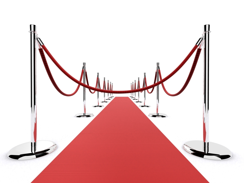 red carpet to vip marketing lounge